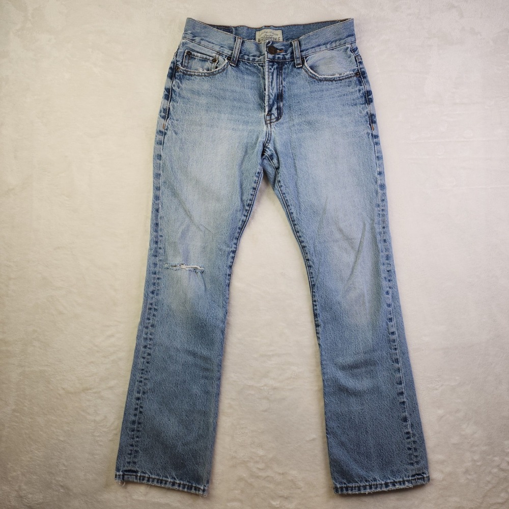 Vintage Y2K Aeropostale Driggs Mens 28x32 Slim Bootcut Jeans Rigid Cotton Faded
